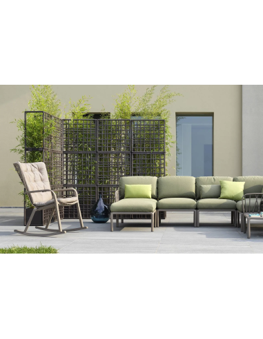 PARAVENTI-SEPARE': vendita online SIPARIO 2 FIORIERA TERRA CM.70,3X35X140,6H in offerta