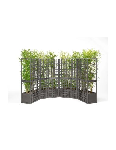 PARAVENTI-SEPARE': vendita online SIPARIO 2 FIORIERA TERRA CM.70,3X35X140,6H in offerta