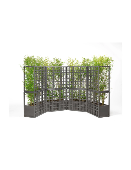 PARAVENTI-SEPARE': vendita online SIPARIO 2 FIORIERA TERRA CM.70,3X35X140,6H in offerta