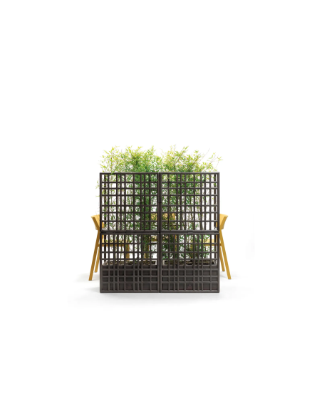PARAVENTI-SEPARE': vendita online SIPARIO 2 FIORIERA TERRA CM.70,3X35X140,6H in offerta