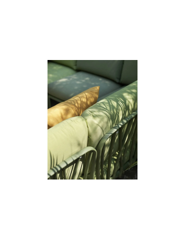 SALOTTINI: vendita online KOMODO ELEMENTO CENTRALE CM.72X78X88H BIANCO-AVOCADO SUNBRELLA in offerta