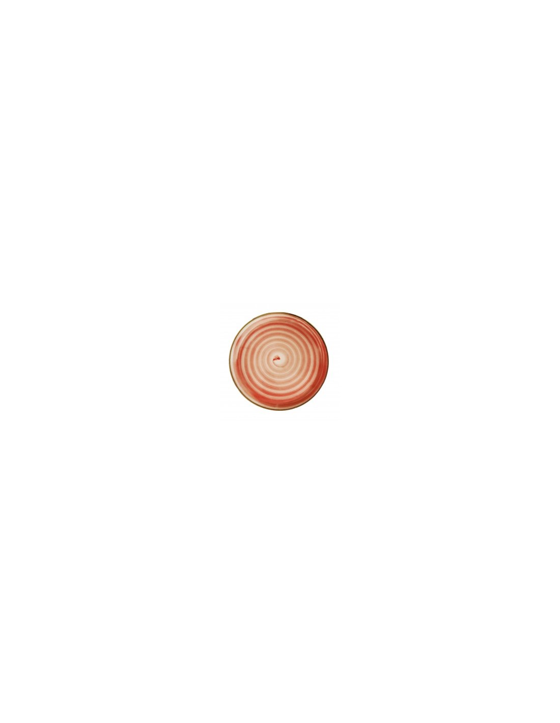 PIATTI PIZZA: vendita online PIATTO PIZZA CM33 CIRCUS SPIRALE ROSSO SATURNIA in offerta