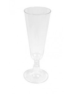 CONFEZIONE 6 FLUTE 40755 TRASPARENTI PLASTICA