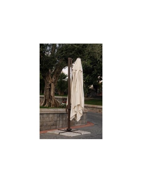 OMBRELLONI: vendita online OMBRELLONE 3 x 3 MT SENSO BEIGE (NO BASE) in offerta
