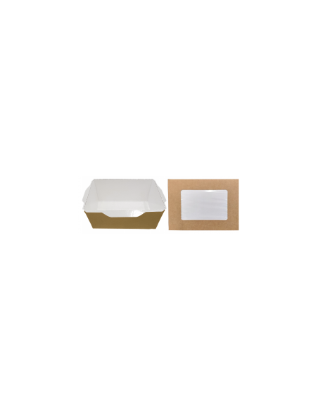 DELIVERY-BIODEGRADABILE: vendita online ECO BAKE 213 CF 25 CONT.C/COP TRASP 213X163X46 in offerta