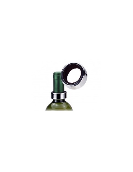 ACCESSORI: vendita online 2 ANELLI SALVA GOCCIA IN ACCIAIO CROMATO PER BOTTIGLIE VINO in offerta