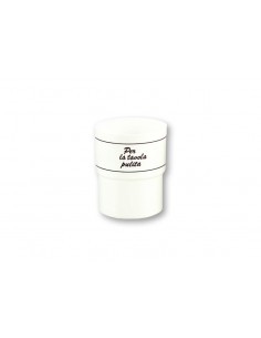 ACCESSORI: vendita online PORTARIFIUTI DA TAVOLO IN SAN Ø 11 CM BIANCO KAUFGUT in offerta 2