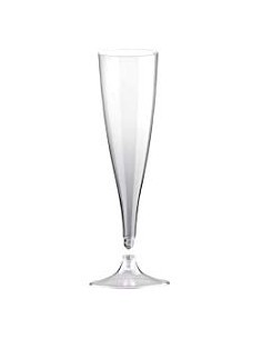 CONFEZIONE 100 FLUTE EASY CON GAMBO 14 CL GOLD PLAST