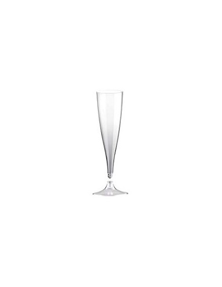 CONFEZIONE 100 FLUTE EASY CON GAMBO 14 CL GOLD PLAST