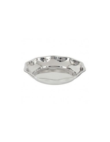 VASSOI-TAGLIERI: vendita online VASSOIO PER FRUTTI DI MARE IN ACCIAIO INOX Ø 32 CM ILSA in offerta