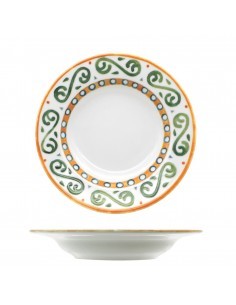 PIATTI: vendita online PIATTO FONDO 23 CM CAPRI ISCHIA PORCELLANA SATURNIA in offerta 2