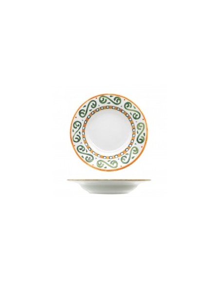 PIATTI: vendita online PIATTO FONDO 23 CM CAPRI ISCHIA PORCELLANA SATURNIA in offerta