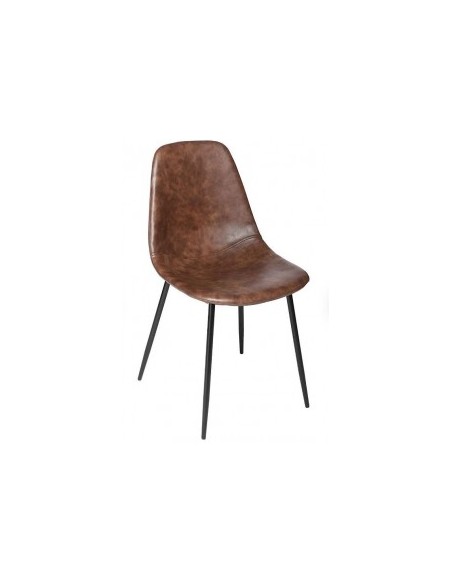 SEDIA 157054A VLADI MARRONE