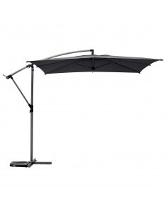 OUTLET: vendita online OMBRELLONE MANOA 2,5X2,5 ARDESIA (NO BASE) in offerta