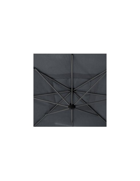 OUTLET: vendita online OMBRELLONE MANOA 2,5X2,5 ARDESIA (NO BASE) in offerta