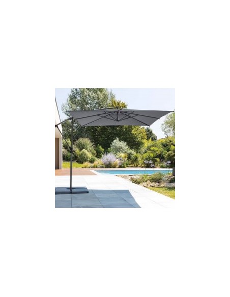 OUTLET: vendita online OMBRELLONE MANOA 2,5X2,5 ARDESIA (NO BASE) in offerta