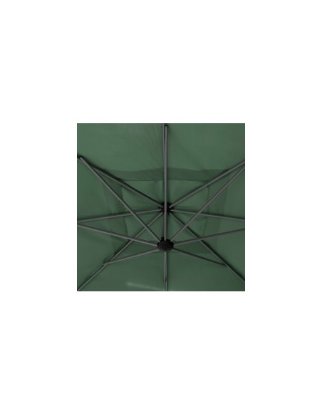 OUTLET: vendita online OMBRELLONE MANOA 2,5 x 2,5 VERDE OLIVA (NO BASE) in offerta