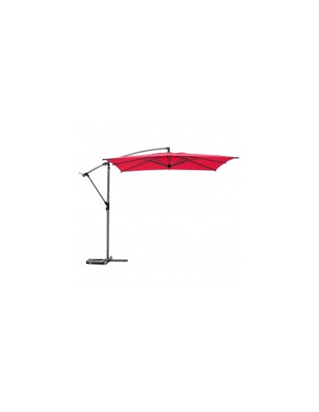 OUTLET: vendita online OMBRELLONE 2,5X2,5 GRANATO (NO BASE) in offerta