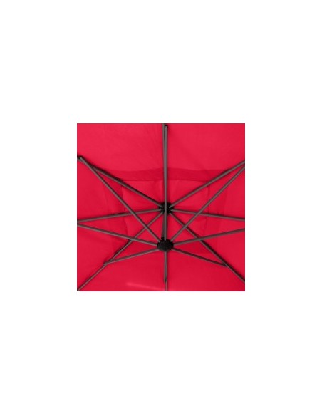 OUTLET: vendita online OMBRELLONE 2,5X2,5 GRANATO (NO BASE) in offerta