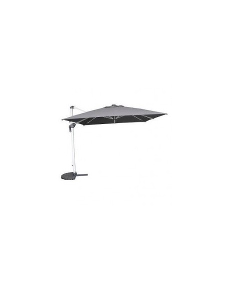 OMBRELLONI: vendita online OMBRELLONE EQUADOR 3X3 GRIGIO CON LED (NO BASE) in offerta