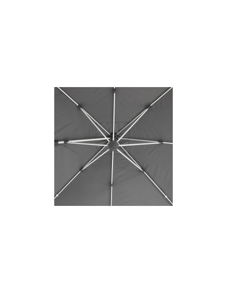 OMBRELLONI: vendita online OMBRELLONE EQUADOR 3X3 GRIGIO CON LED (NO BASE) in offerta