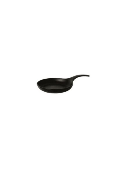 PADELLA CON MANICO 15CM NERO