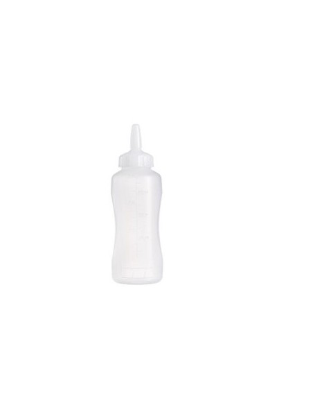 DOSATORI-DISPENSER: vendita online DOSATORE 250ML SQUEEZE CON BECCUCCIO BIANCO 01375 ARAVEN in offerta