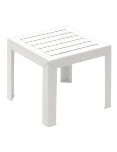 TAVOLI: vendita online TAVOLINO MIAMI GROSFILLEX BIANCO 40 X 40 CM ALTEZZA 35 CM IN POLIPROPILENE in offerta