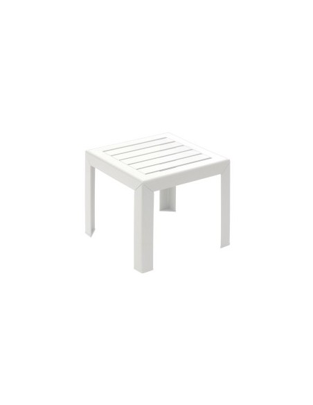 TAVOLI: vendita online TAVOLINO MIAMI GROSFILLEX BIANCO 40 X 40 CM ALTEZZA 35 CM IN POLIPROPILENE in offerta