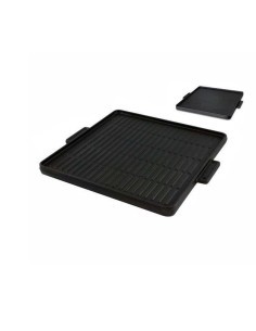 PIASTRE COTTURA PIETRA: vendita online PIASTRA COTTURA QUADRATA CM. 38X38 DOUBLE FACE IN GHISA SMALTATA in offerta