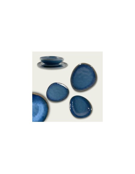 PIATTO FONDO 57038 23CM BLU