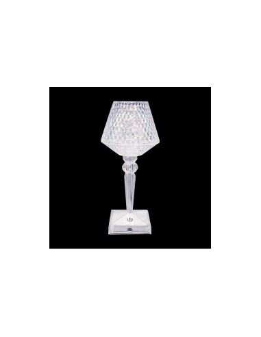 LAMPADA TAVOLO DIAMANTE D12 H25 CM