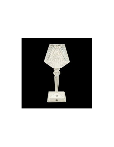 LAMPADA TAVOLO DIAMANTE D12 H25 CM
