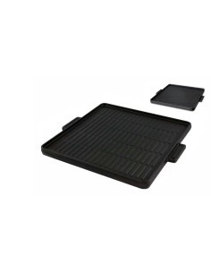 PIASTRE COTTURA PIETRA: vendita online PIASTRA COTTURA DOUBLE FACE 30X30 CM IN GHISA SMALTATA ILSA in offerta