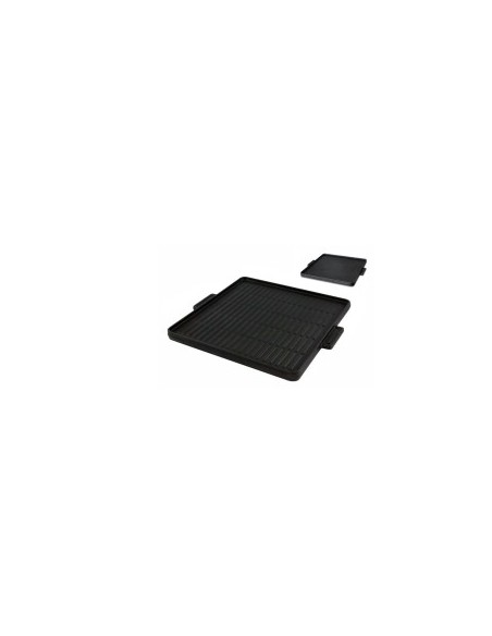 PIASTRE COTTURA PIETRA: vendita online PIASTRA COTTURA DOUBLE FACE 30X30 CM IN GHISA SMALTATA ILSA in offerta