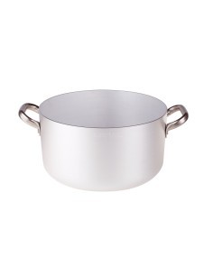 ALLUMINIO MM.3: vendita online CASSERUOLA ALTA IN ALLUMINIO Ø28 CM CON 2 MANICI BALDASSARE AGNELLI in offerta 2