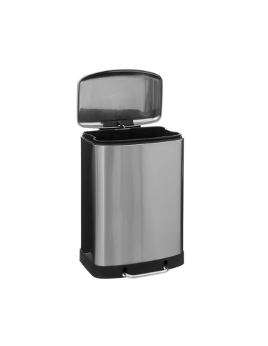 PATTUMIERA PEDALE 186155A METALLO 50LT GRIGIO