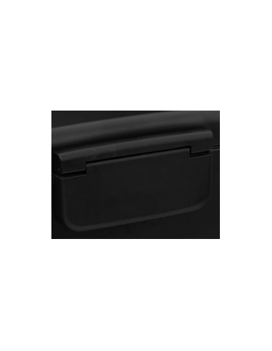 PATTUMIERA PEDALE 186155B METALLO 50LT NERO