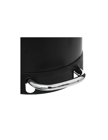 PATTUMIERA 186188A ARIANE 30LT INOX NERO