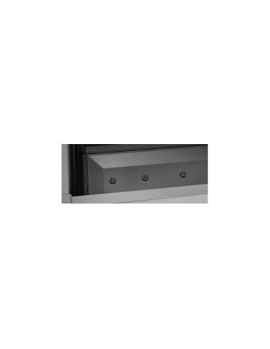 VASI-FIORIERE: vendita online FIORIERA ETHICA RETTANGOLARE CM 80X36 H 140 COLOR GRAFITE CON SPALLIERA in offerta