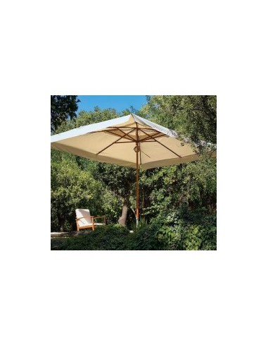 OMBRELLONI: vendita online OMBRELLONE OASIS 3X3 MT ECRU' SALMAR (NO BASE) in offerta