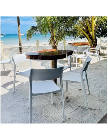SEDIE - POLTRONE: vendita online SEDIA TRILL BISTROT BIANCO in offerta