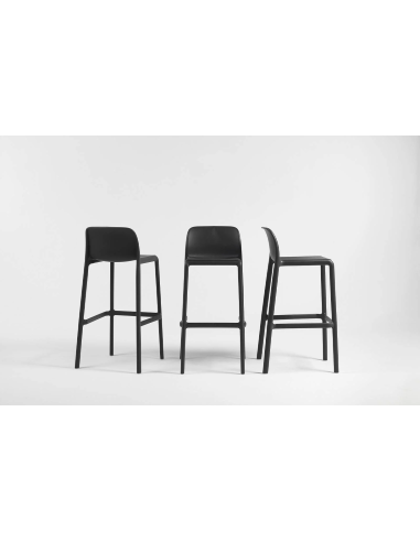 SGABELLI: vendita online FARO SGABELLO 49X51X97H ANTRACITE in offerta