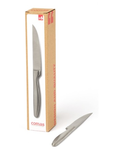 COLTELLI BISTECCA: vendita online COLTELLO DA BISTECCA SATIN COMAS LAMA LISCIA ACCIAIO INOX in offerta