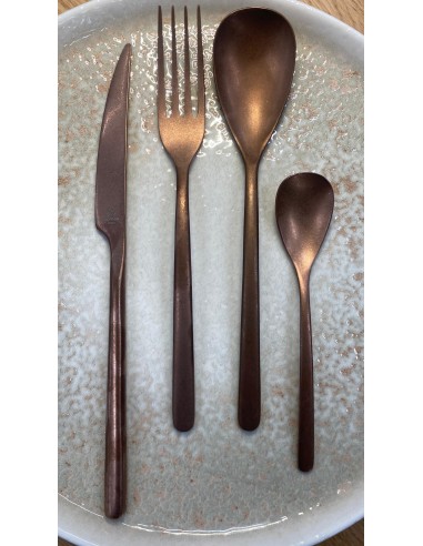 COLTELLI TAVOLA: vendita online COLTELLO DA TAVOLA COMAS CANADA VINTAGE RAME CONFEZIONE 12 PEZZI INOX 18% in offerta