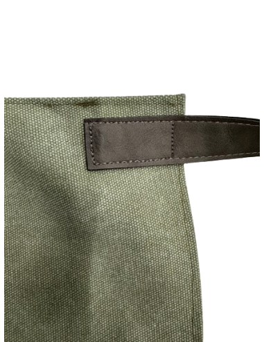 GREMBIULI: vendita online GREMBIULE WOSDE VERDE E ANTRACITE SENZA PETTORINA 58X39 CM in offerta