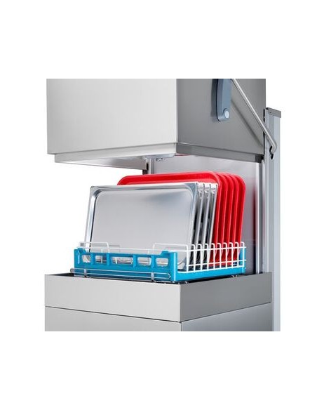 LAVASTOVIGLIE-LAVABICCHIERI: vendita online LAVASTOVIGLIE A CAPOTTINA CESTELLO 500X500 AX-100 SAMMIC in offerta