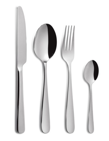 CUCCHIAI TAVOLA: vendita online CUCCHIAIO DA TAVOLA COMAS CHEF CONFEZIONE 12 PEZZI ACCIAIO INOX 18% in offerta