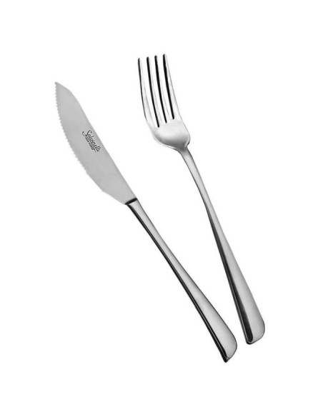 COLTELLI TAVOLA: vendita online COLTELLO DA PIZZA FORGIATO SALVINELLI PERPIZZA CONF. 12 PEZZI INOX in offerta