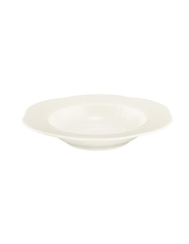 PIATTI: vendita online PIATTO FONDO HOTEL VERSAILLES CM.23 SELTMANN PORCELLANA PANNA DIAMANT in offerta